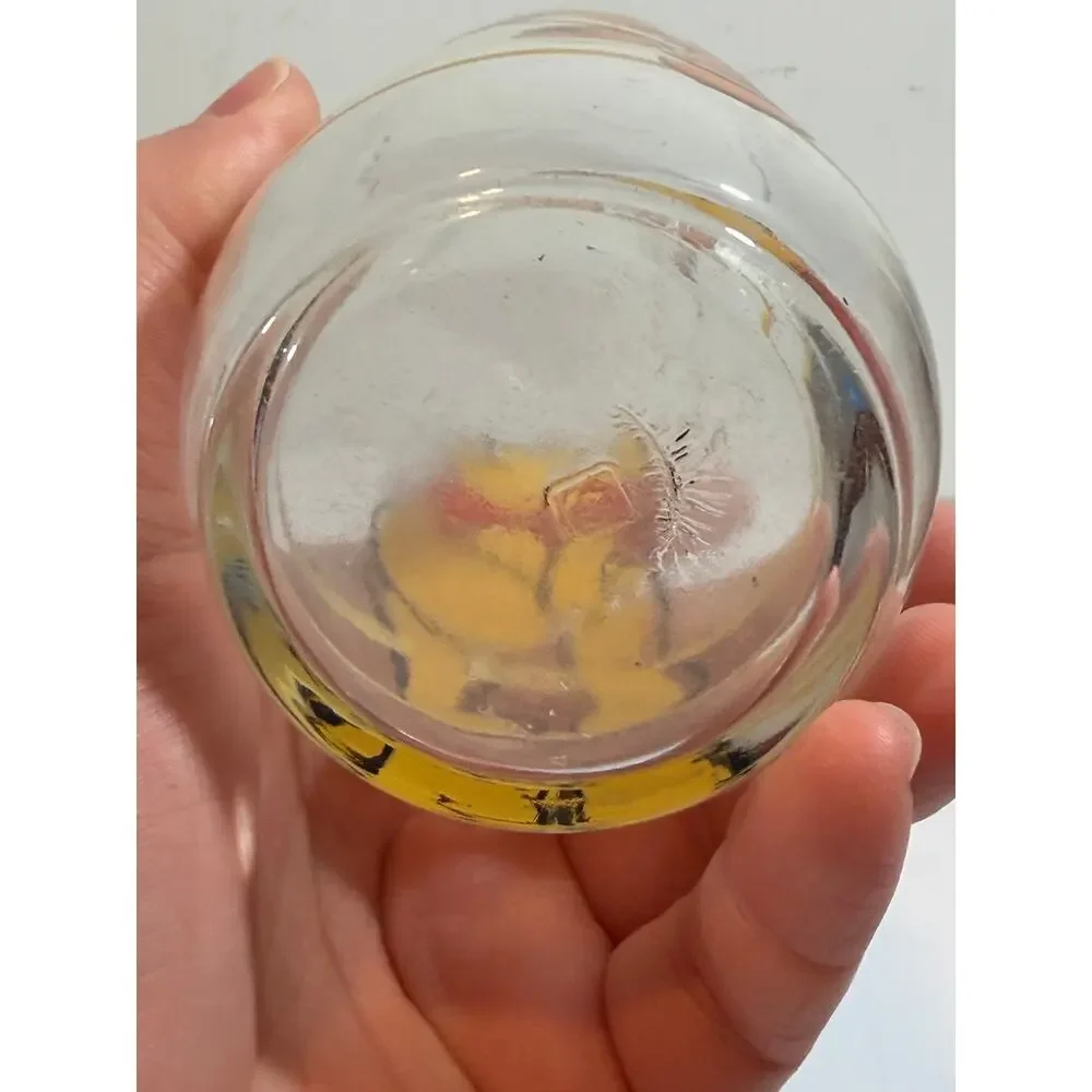 VINTAGE ANCHOR HOCKING DISNEY WINNIE THE POOH & TIGGER DRINKING GLASS